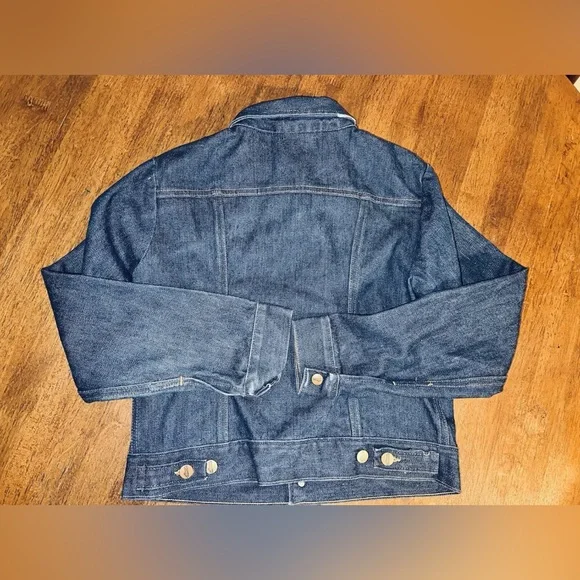 Vintage Wrangler Jacket Rainbow Tag  Jean Western Cowboy - Picture 5 of 13